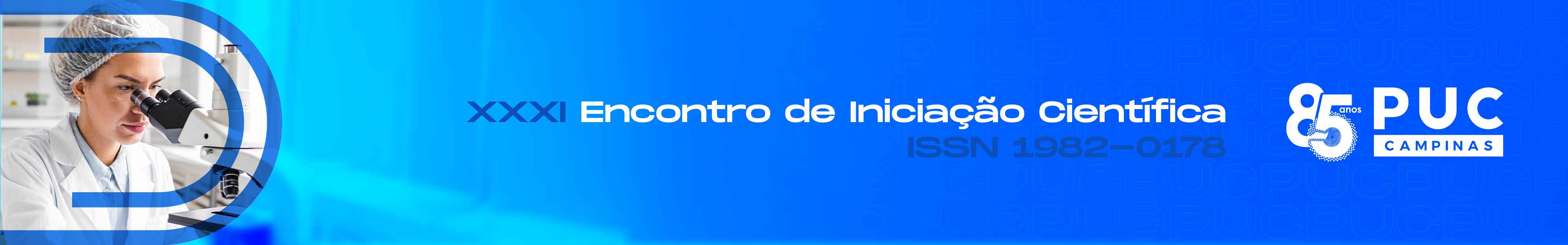 XXXI ENCONTRO DE INICIAÇÃO CIENTÍFICA